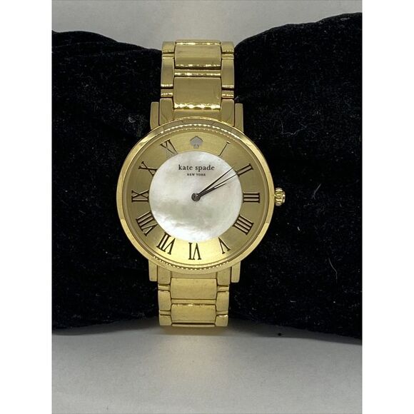 Kate Spade New York Other - Kate Spade New York 0472 Women's Gold Stainless Steel Analog Dial Watch WFH139